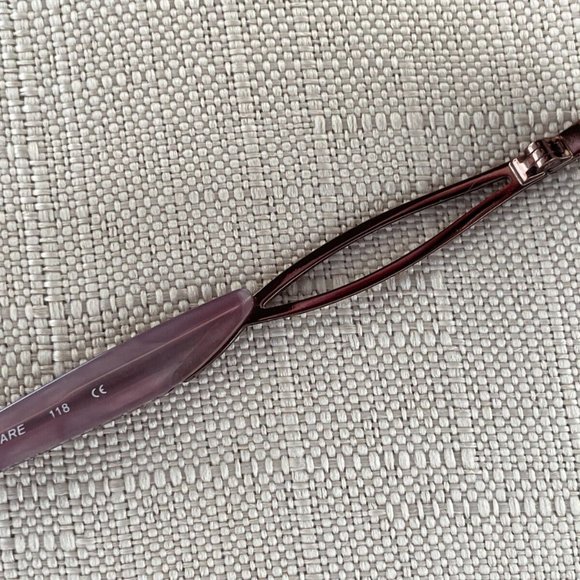 Zylowear Sophia Loren Women Eyeglasses M210 52[]17 Half Rim Glasses - Picture 8 of 11